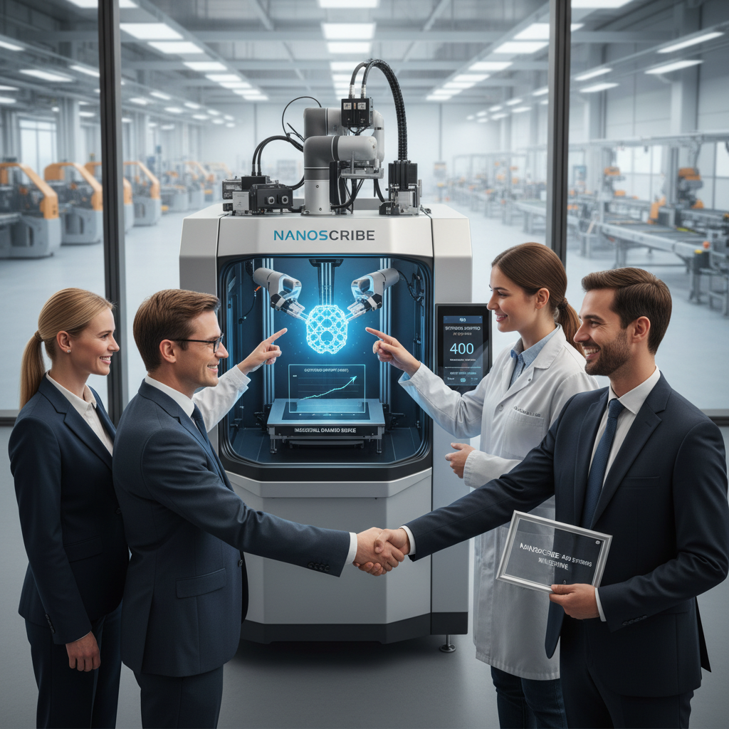 Nanoscribe Reaches Landmark 400th System Sale