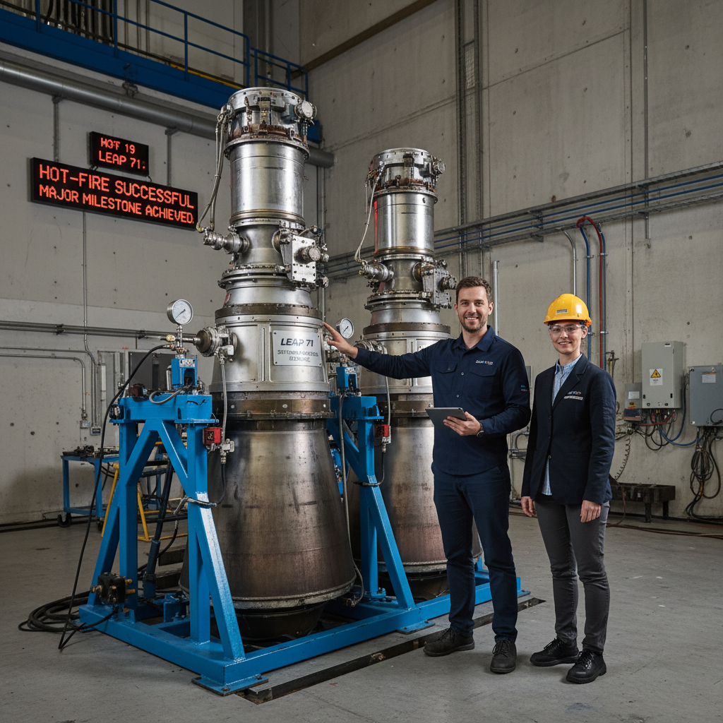 LEAP 71 Ignites a New Era: Software-Designed, 3D-Printed Rocket Engines Hot-Fired in Weeks
