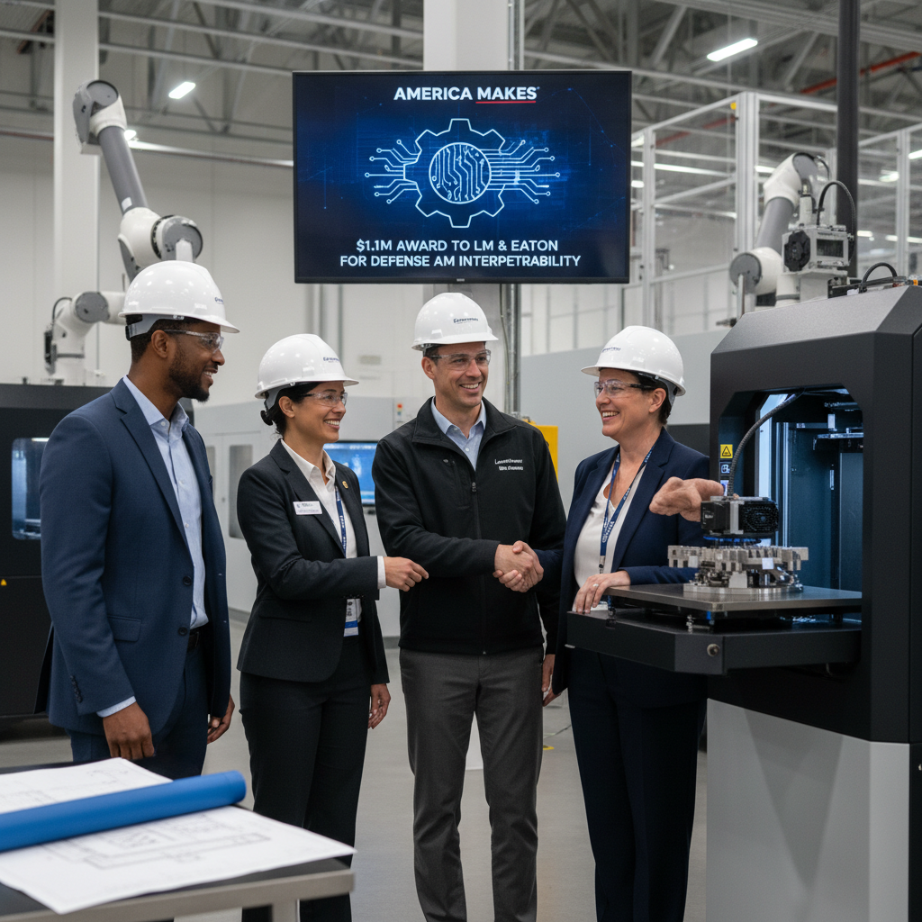 America Makes Awards $1.1 Million for Allied Additive Manufacturing Interoperability (AAMI) Program