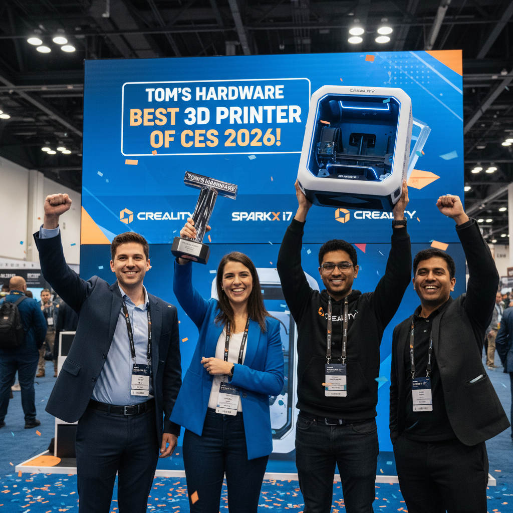 Creality's SPARKX i7 Crowned Tom's Hardware's Best 3D Printer of CES 2026