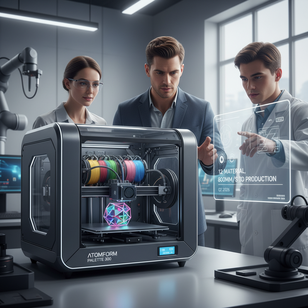 Revolutionizing Production: AtomForm's Palette 300 Sets a New Benchmark in 3D Printing