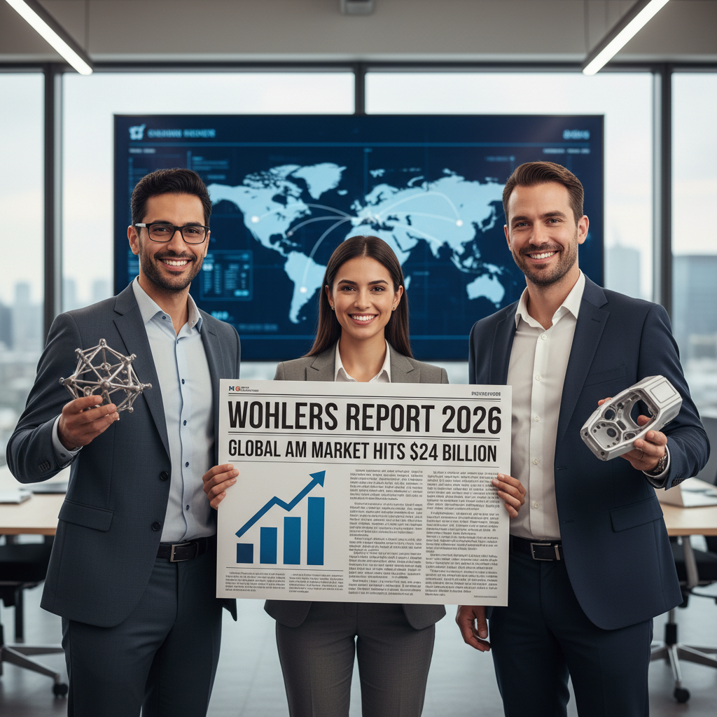 Wohlers Report 2026: Global Additive Manufacturing Market Soars to $24 Billion