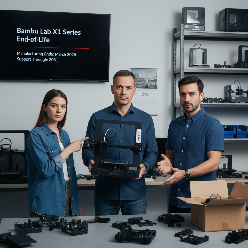 Bambu Lab Bids Farewell to its Legendary X1 Series 3D Printers
