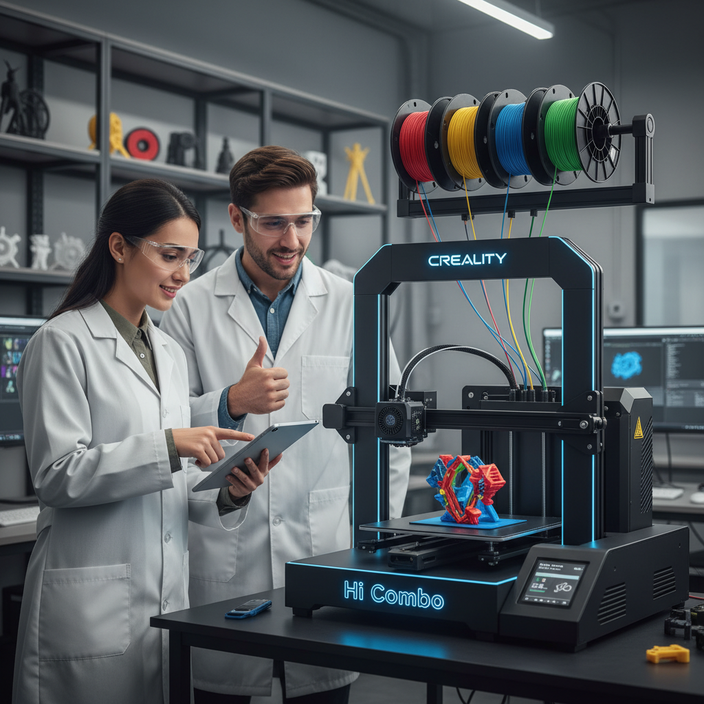 Creality Hi Combo: Revolutionizing High-Speed 3D Printing with Automated Filament Switching
