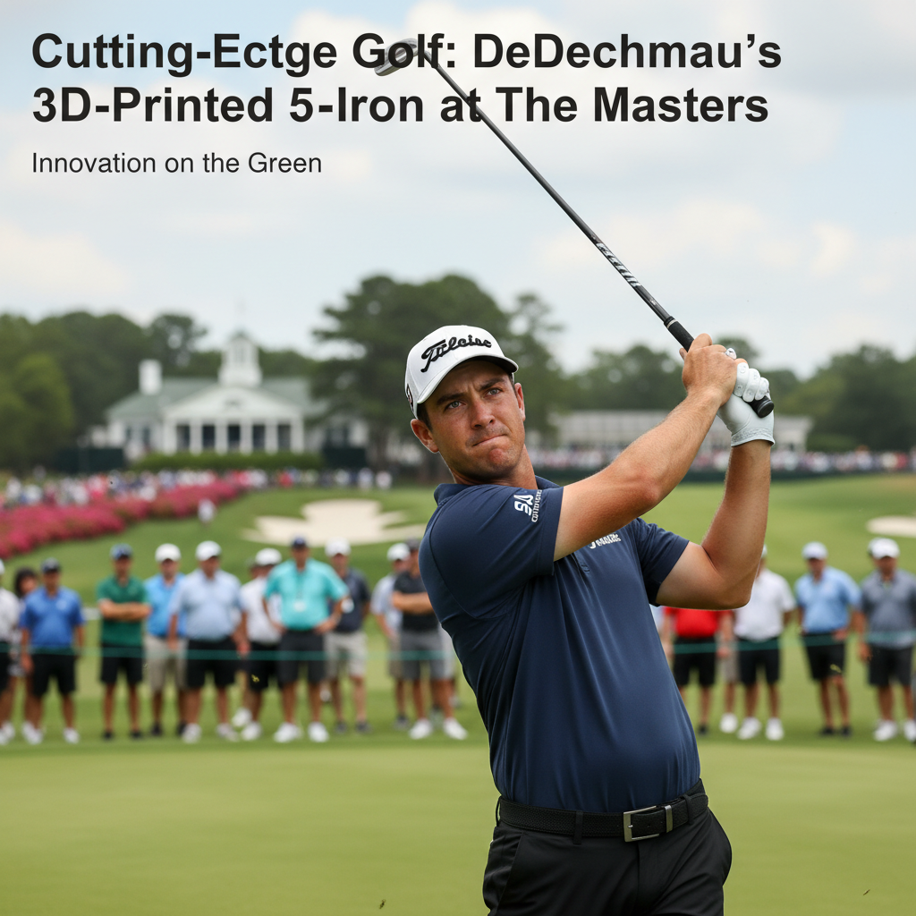 The Masters Goes High-Tech: DeChambeau's 3D-Printed 5-Iron Takes Center Stage