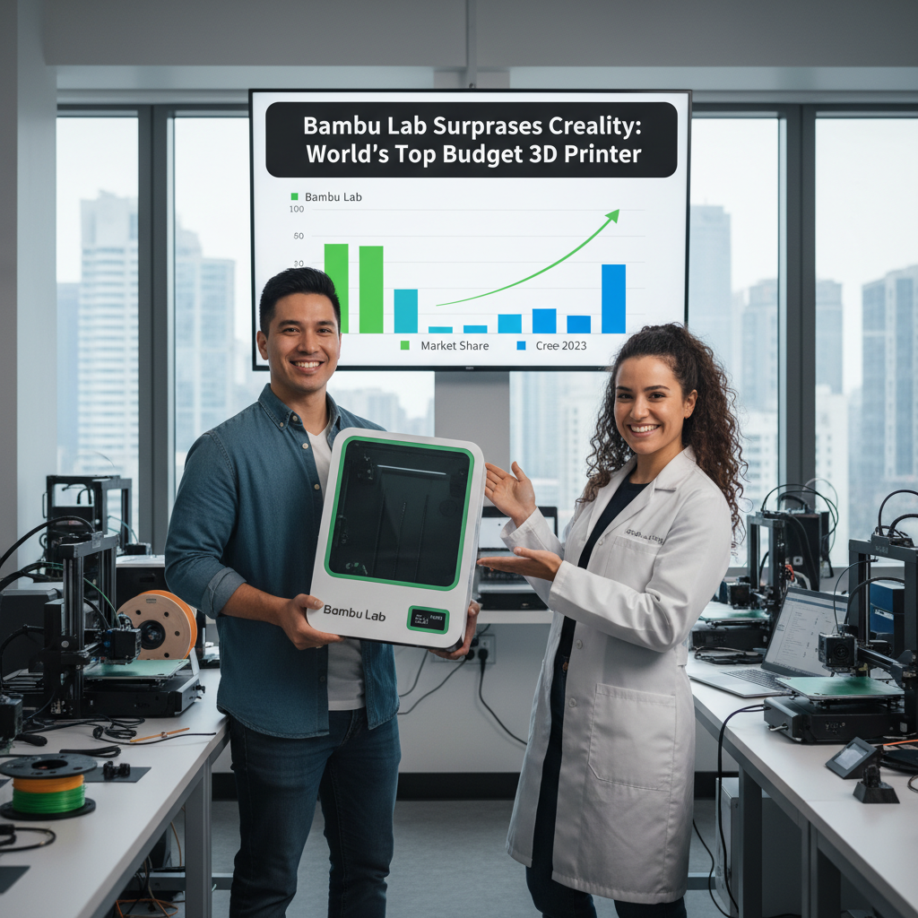 Bambu Lab Dethrones Creality: A New Era for Budget 3D Printing