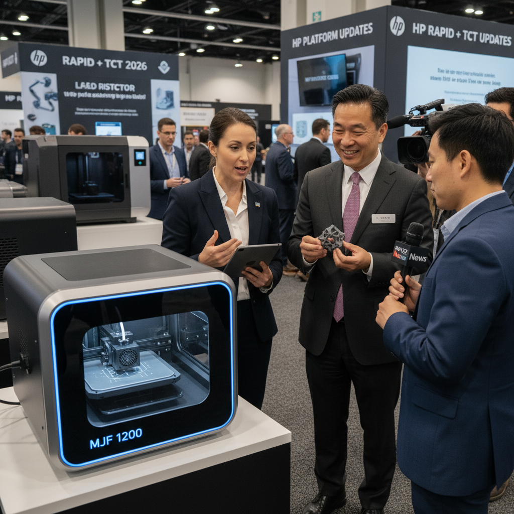 HP Pioneers Miniaturization and Material Expansion with MJF 1200 and Platform Updates at RAPID + TCT 2026