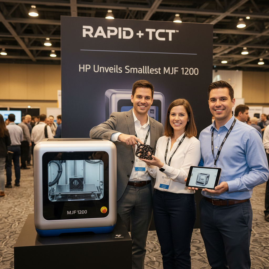 HP Unveils Smallest MJF 3D Printer, the MJF 1200, at RAPID + TCT 2026